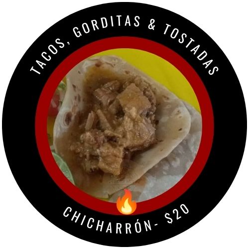 Tacos Mañaneros de Chicharrón