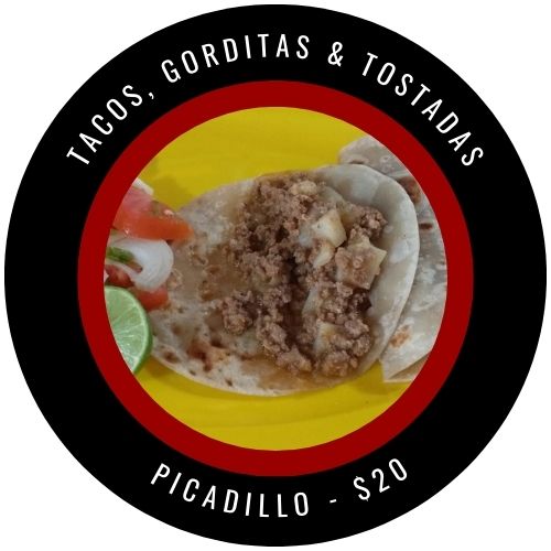 Tacos Mañaneros de Picadillo